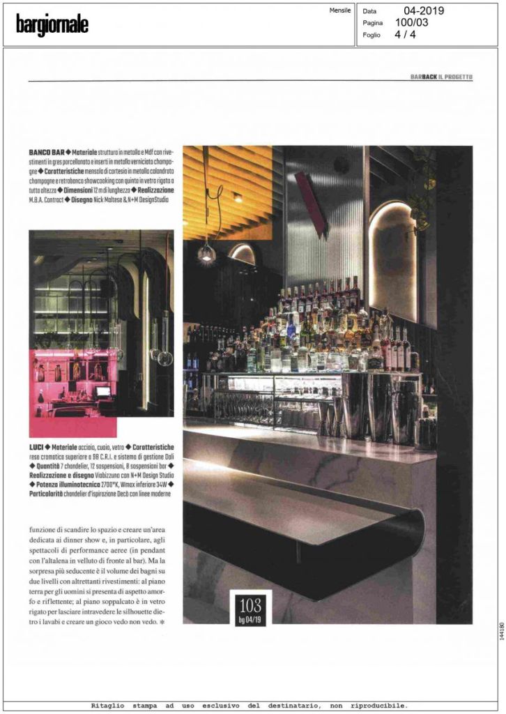 Bar Giornale - April 2019 - Italy
